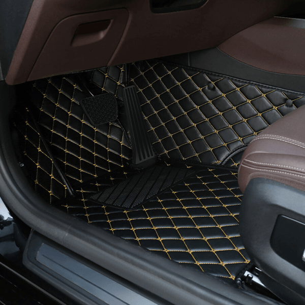 Custom-Fit Luxury Car Floor Mats – Full Coverage, Waterproof & Non-Slip