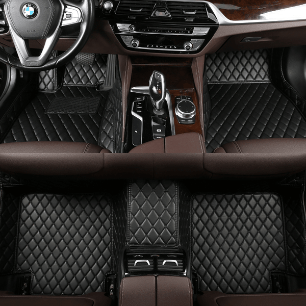 Custom-Fit Luxury Car Floor Mats – Full Coverage, Waterproof & Non-Slip