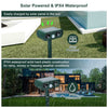 Solar Powered Motion Sensor Animal Repellent