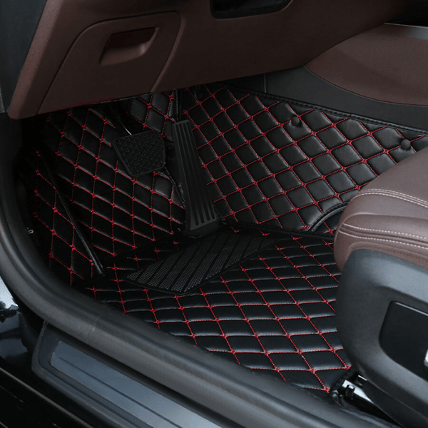 Custom-Fit Luxury Car Floor Mats – Full Coverage, Waterproof & Non-Slip