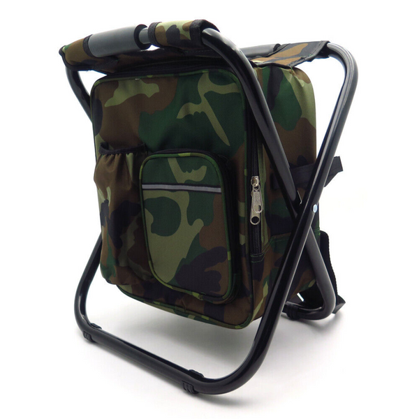 Backpack Stool, Outdoor Folding Camping Fishing Chair
