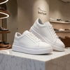 Divero Élite – Sneakers Blancs en Cuir
