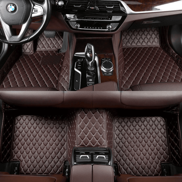Custom-Fit Luxury Car Floor Mats – Full Coverage, Waterproof & Non-Slip