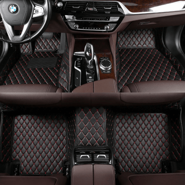 Custom-Fit Luxury Car Floor Mats – Full Coverage, Waterproof & Non-Slip