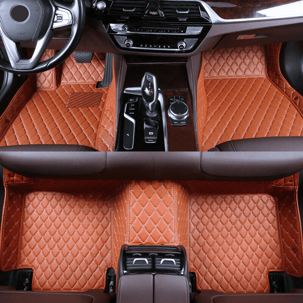 Custom-Fit Luxury Car Floor Mats – Full Coverage, Waterproof & Non-Slip
