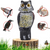 360° Rotating Owl Bird Deterrent with Sound – Outdoor Predator Decoy