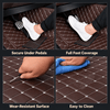 Custom-Fit Luxury Car Floor Mats – Full Coverage, Waterproof & Non-Slip