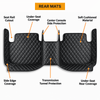 Custom-Fit Luxury Car Floor Mats – Full Coverage, Waterproof & Non-Slip