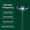 Upgraded Ultrasonic Solar Animal Repeller