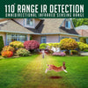 Upgraded Ultrasonic Solar Animal Repeller