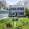 Outdoor Ultrasonic Solar Powered Animal Repeller