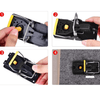 6 Packs Mouse Traps, Reusable Mousetrap Catcher Instant Kill, Powerful Spring