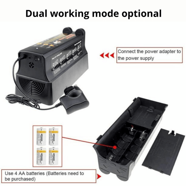 Electronic Mouse Trap for Effective Mice and Rat Control