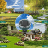 4Pcs Solar Mole Repeller Ultrasonic Gopher Ground